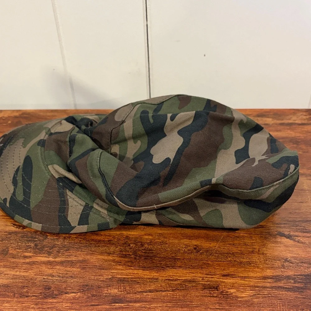 Ethos Camouflage Military Style Cap - Picture 3 of 4